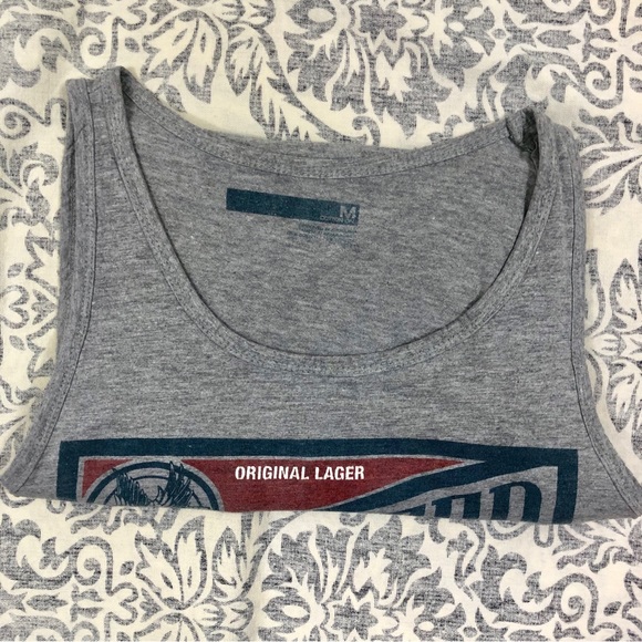 Unisex Imposter Beer Gray Tank Top - Picture 15 of 16